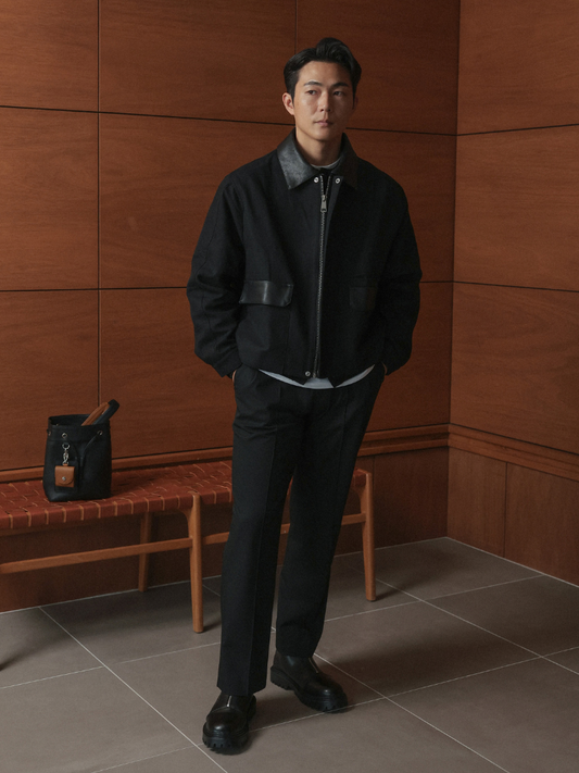 combination blouson