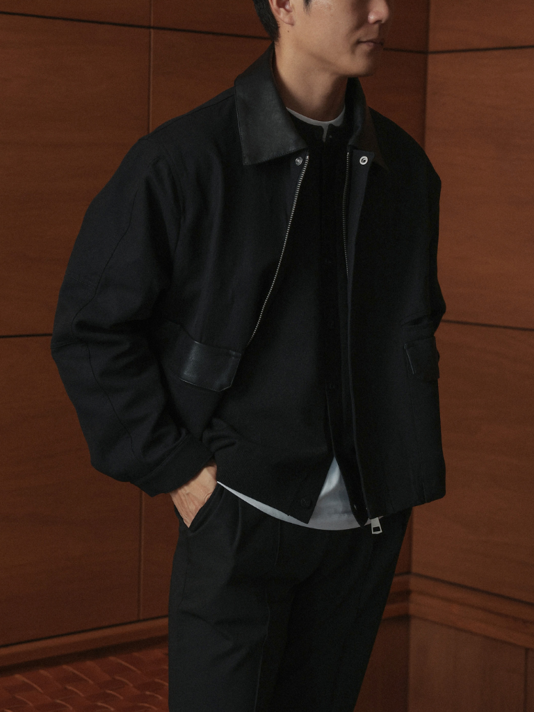 combination blouson