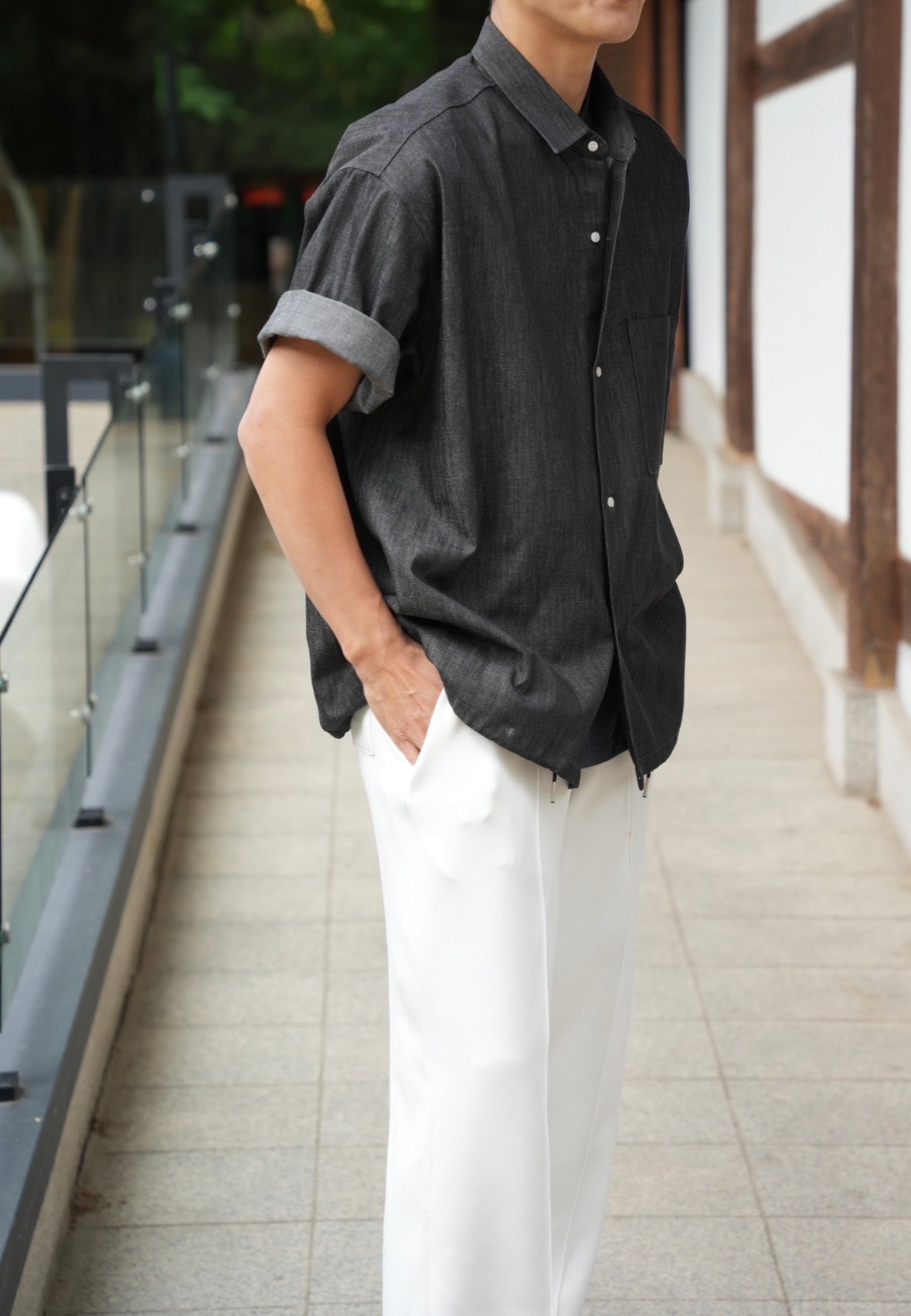 LIGHT DENIM SHIRT