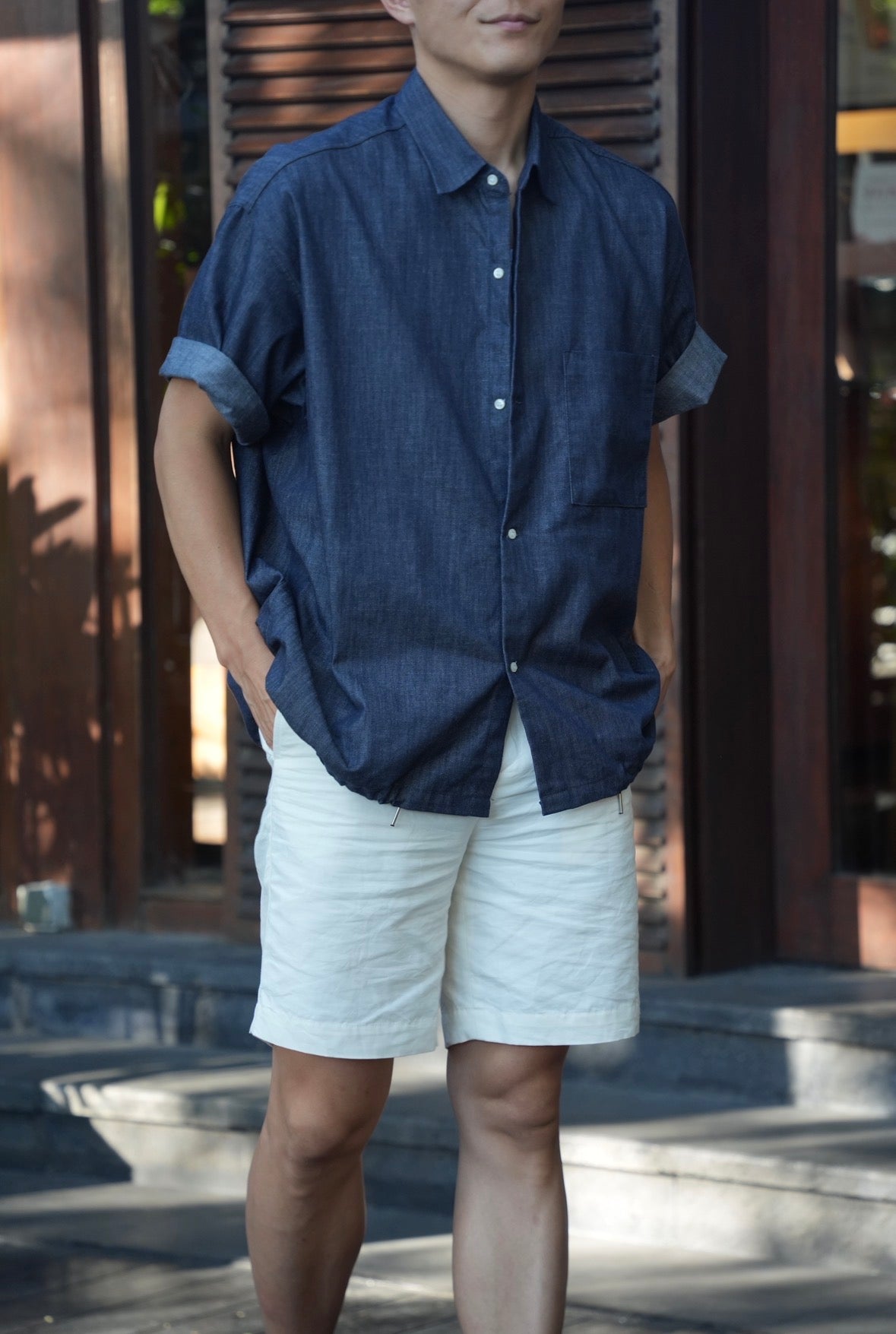 LIGHT DENIM SHIRT