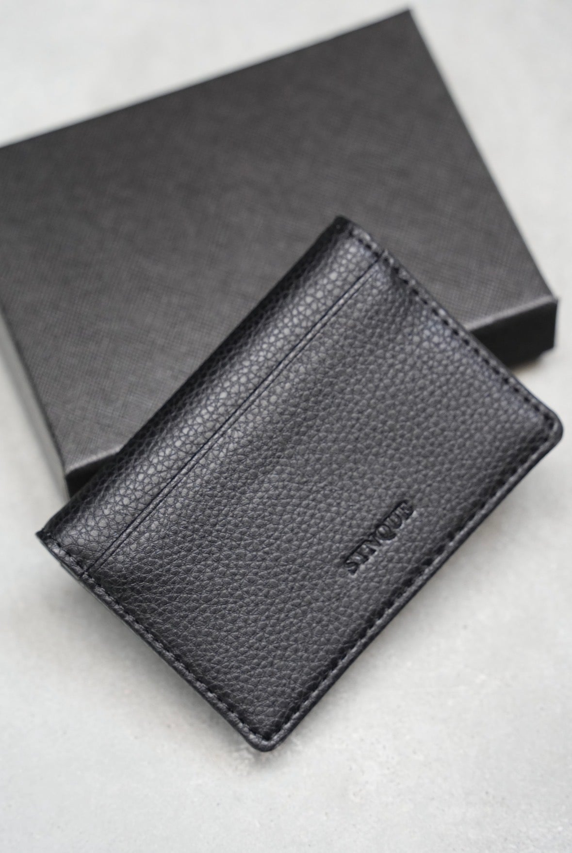 Metal Charm Mini Wallet