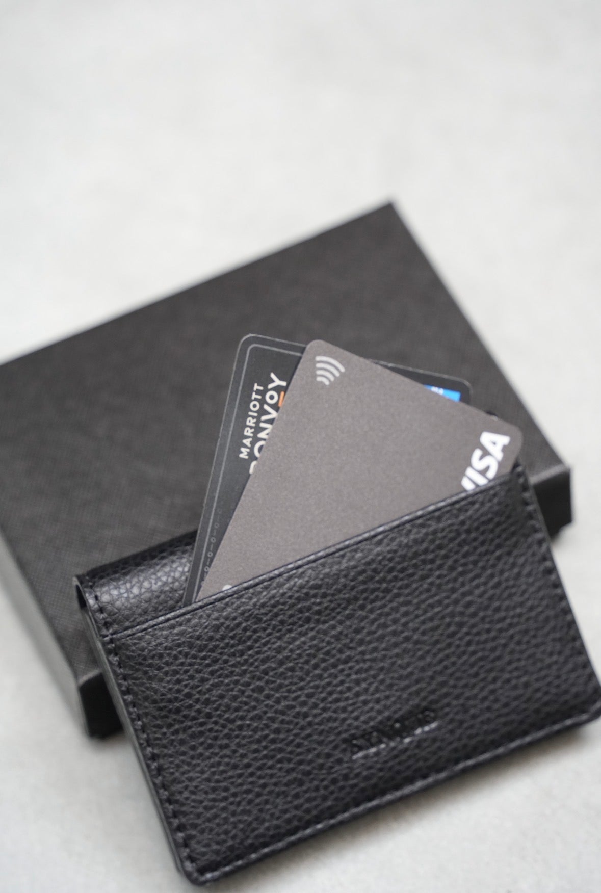 Metal Charm Mini Wallet