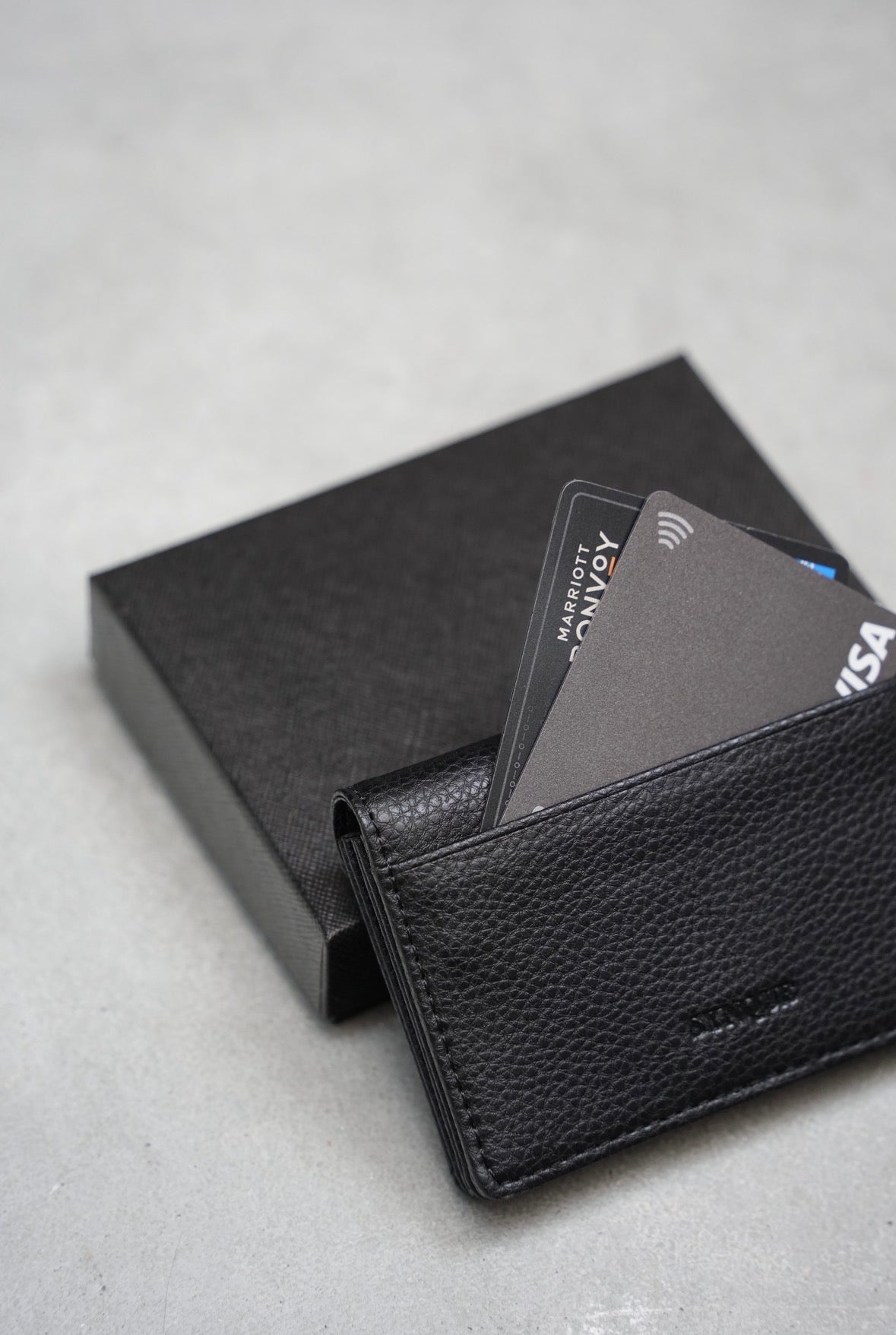 Metal Charm Mini Wallet