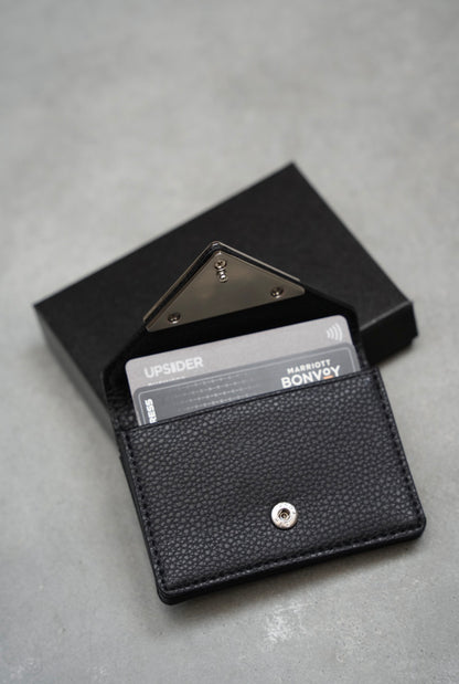 Metal Charm Mini Wallet