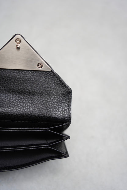 Metal Charm Mini Wallet