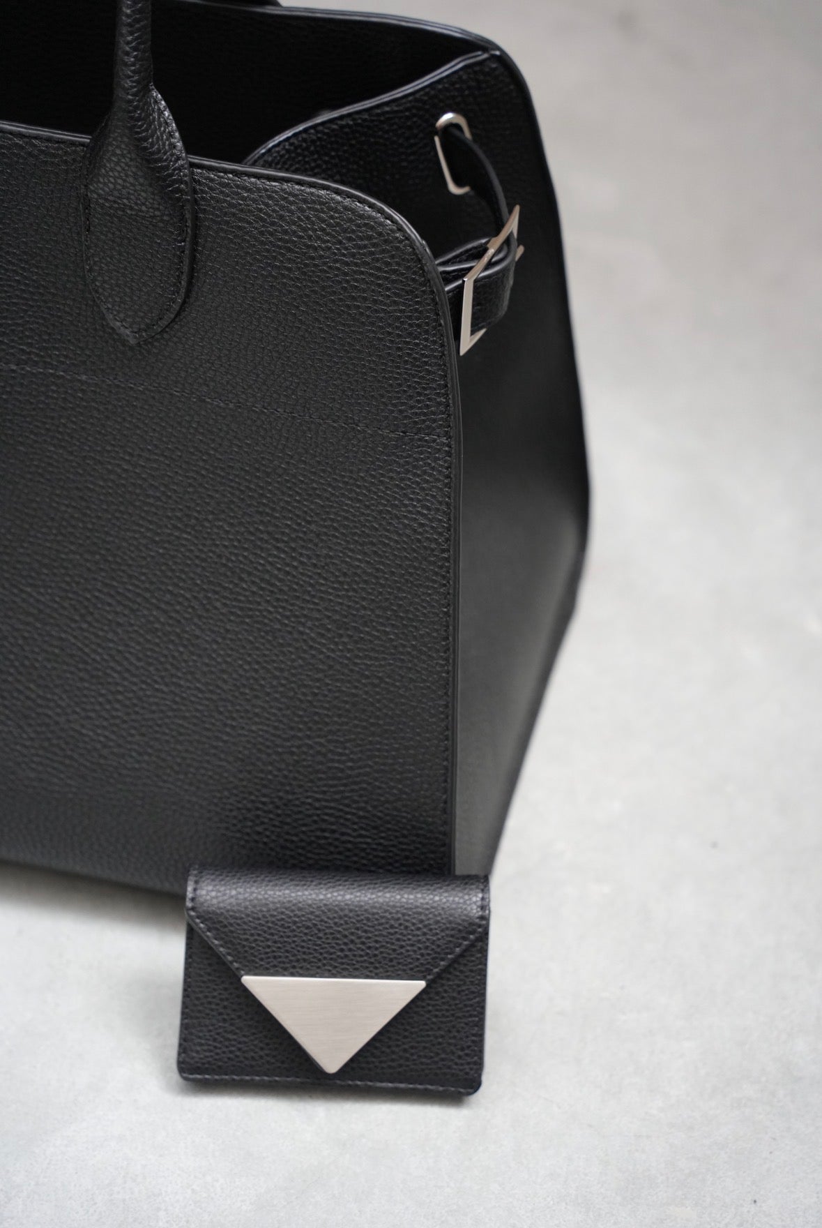 Metal Charm Mini Wallet