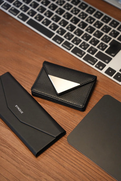 Metal Charm Mini Wallet